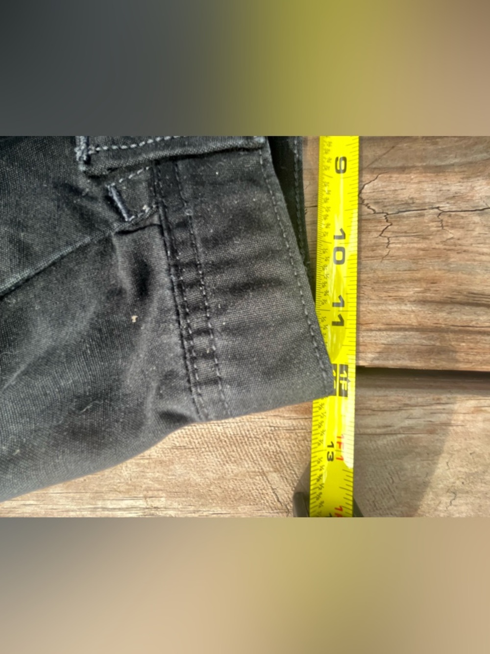 Vintage Y2K JNCO Black Baggy Pants Army Twill Skater Grunge Punk - Picture 10 of 14